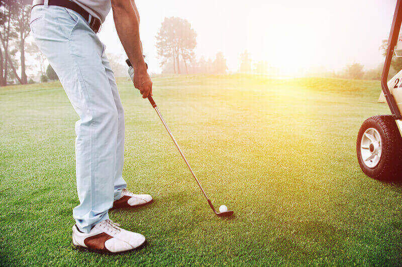 good posture prevent injuries golf