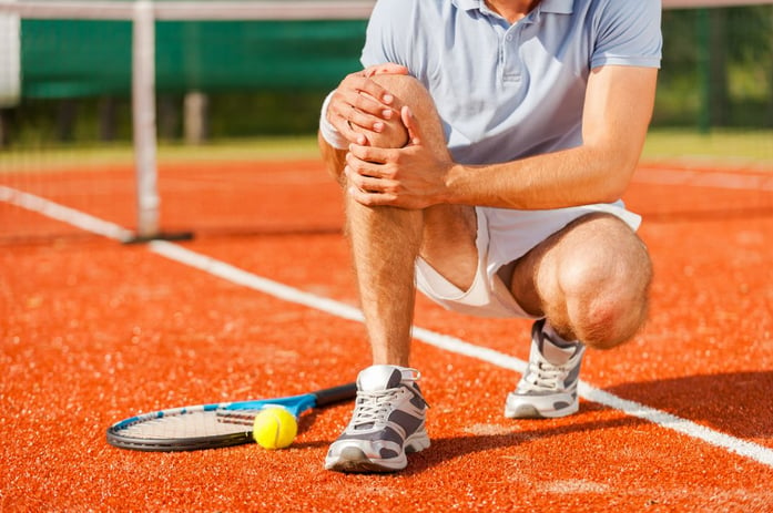 knee pain in tennis players